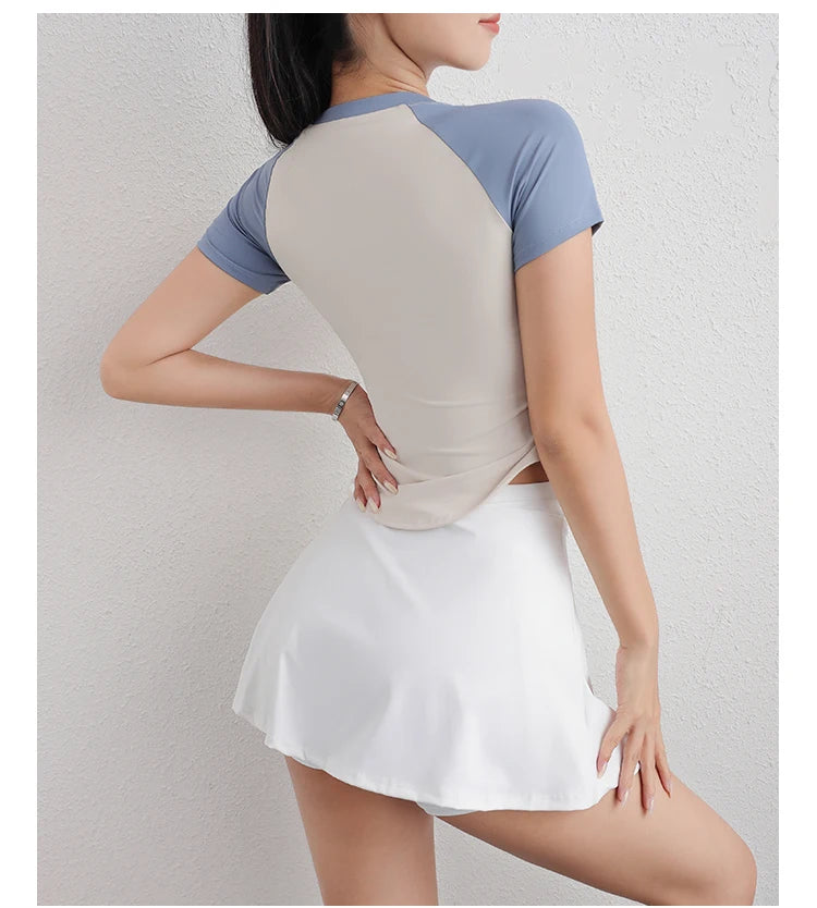 LEISURE LOOSE FITTED T-SHIRT SPORTS GYM WEARS