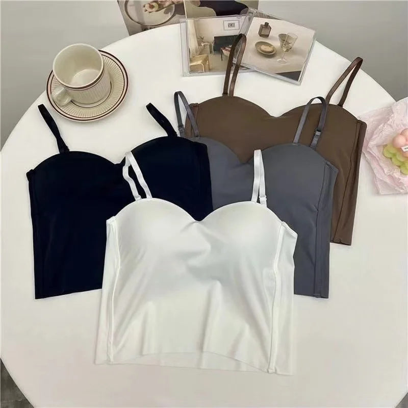 MUJER ROPA 1 COLORS TANK TOP