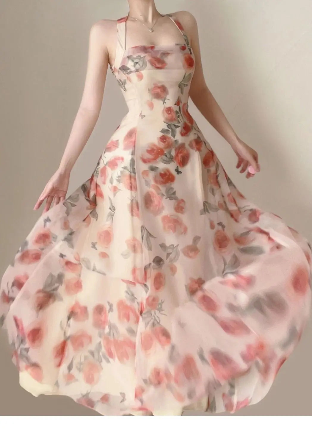 FRENCH FLORAL DRESS