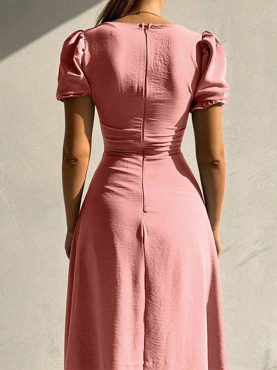 ELEGANT SLIT VESTIDOS DRESS