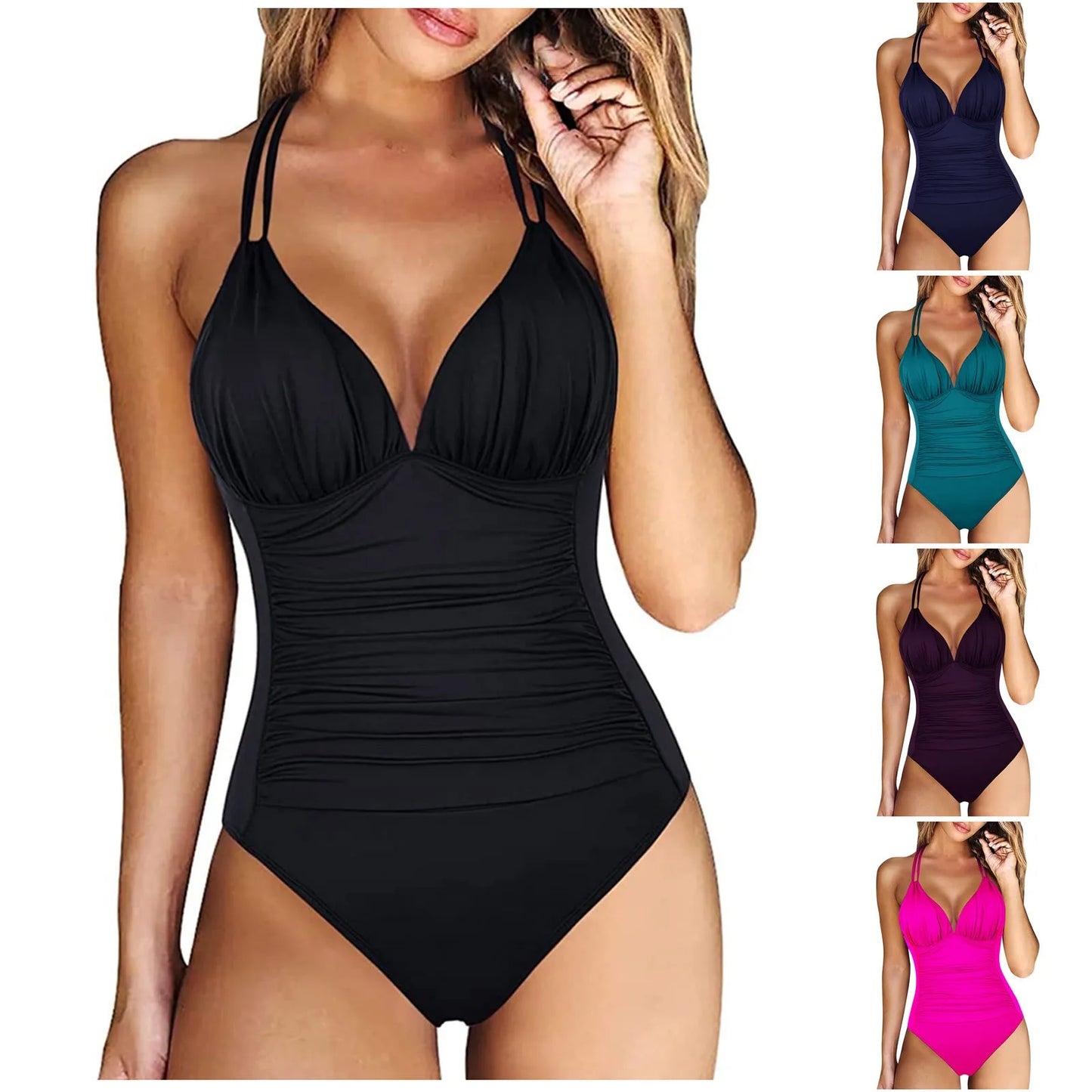 MUJER ONE PIECE CHEST PAD WITHOUT STEEL SWIMWEAR