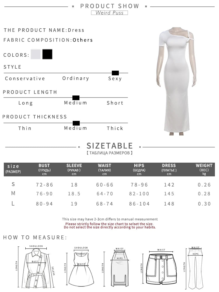WEIRD PUSS BANDAGE DRESS
