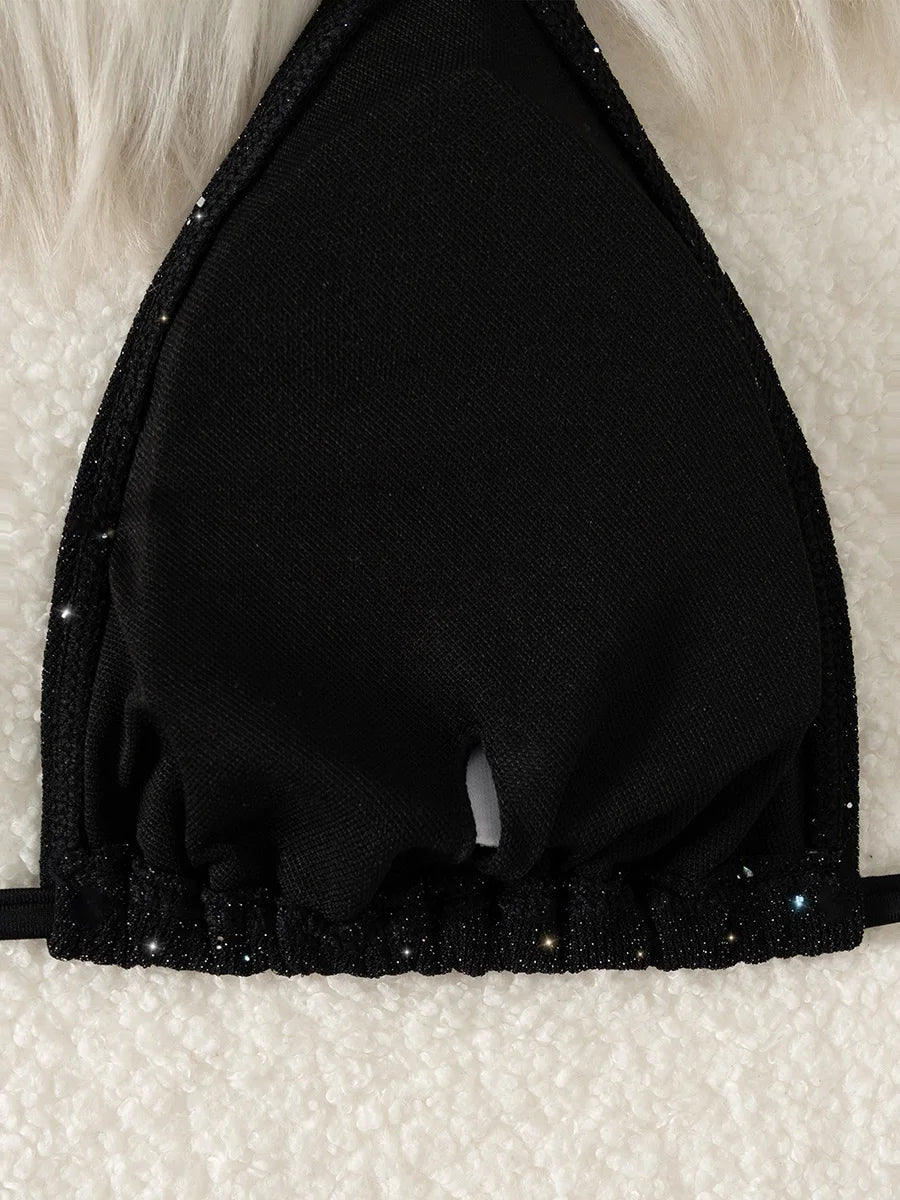 TWO-PIECE HIGH CUT STRAPPY BIKINI