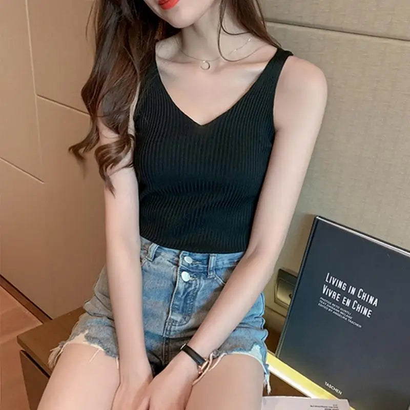 CAMIS TEES ICE SILK TANK TOP