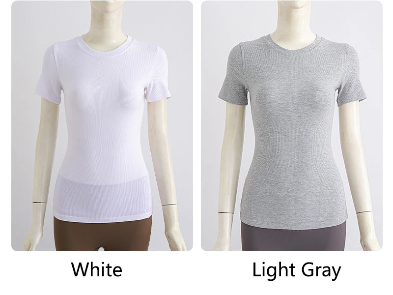 YOGA TOPS PILATES AEROBIC SPORTSWEAR BLOUSE