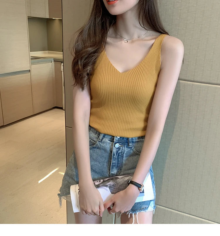 CAMIS TEES ICE SILK TANK TOP