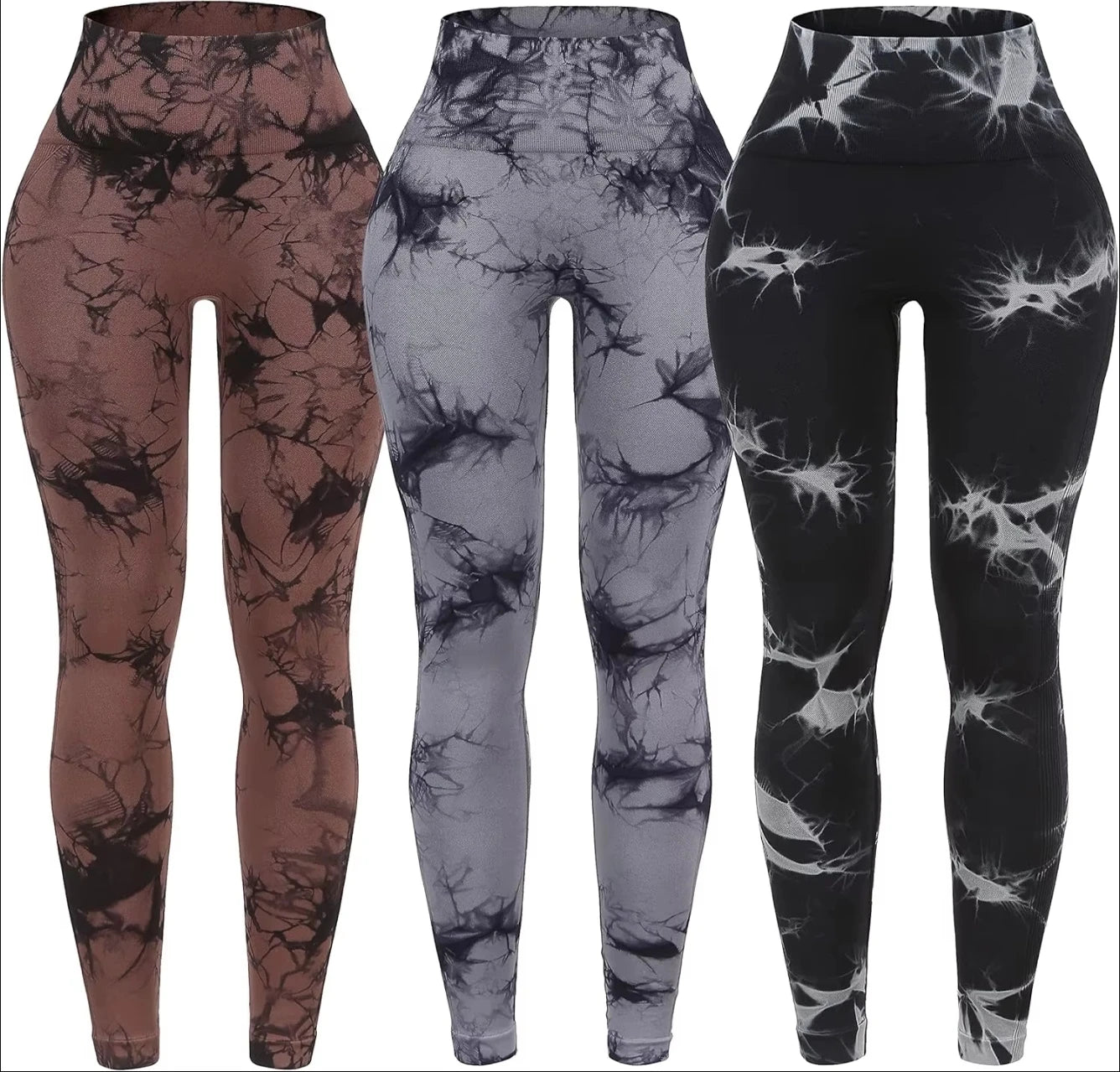 PRINTED YOGA PANT TIGHTS FOR WORKOUT GYM WEAR