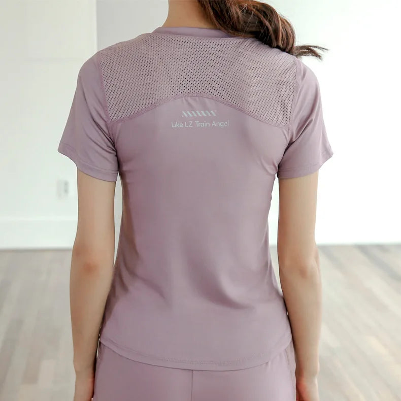 GYM HUB YOGA WEAR QUICK DRYING SHIRT YOGA WEARS