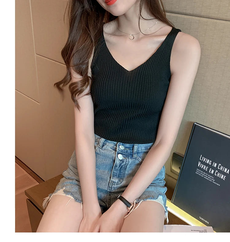 CAMIS TEES ICE SILK TANK TOP