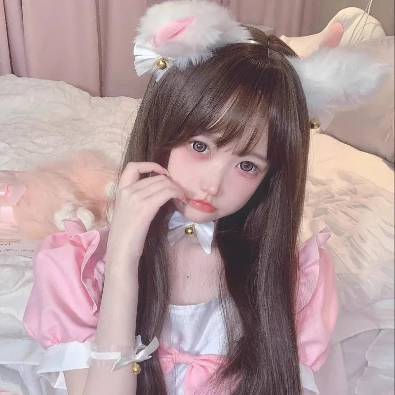 Lolita Short Lace Choker Nekclace for Women Girl Black White Color Fashion Romantic Bow Choker for Party Wholesale Neck Jewelry