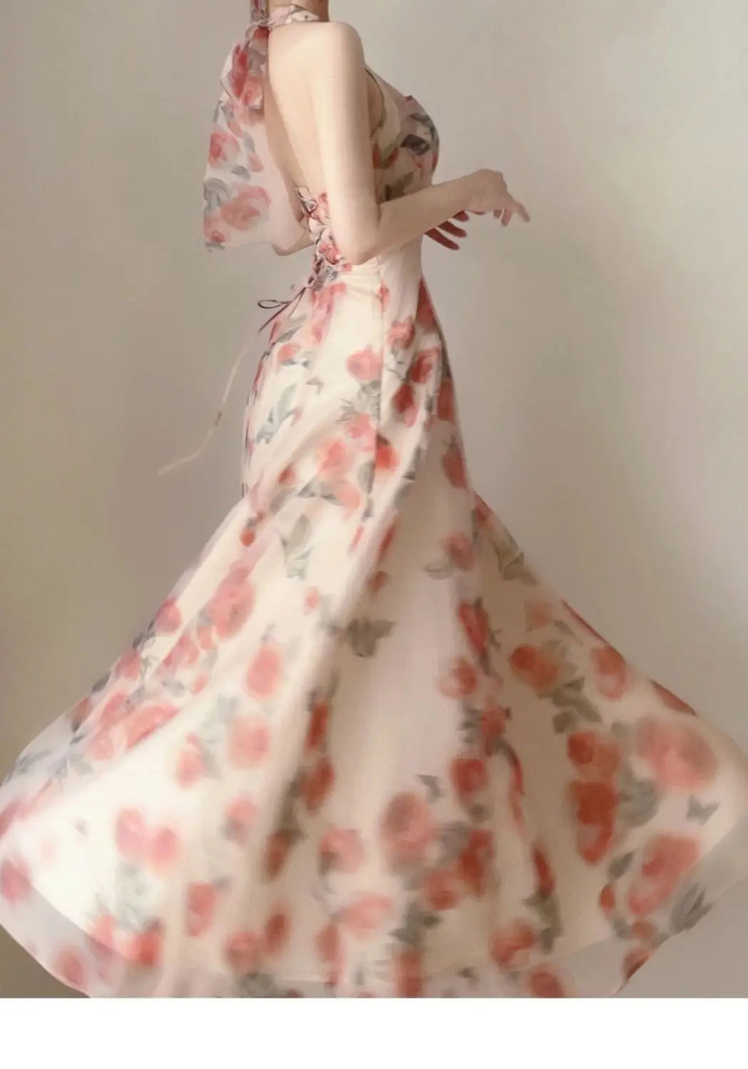 FRENCH FLORAL DRESS