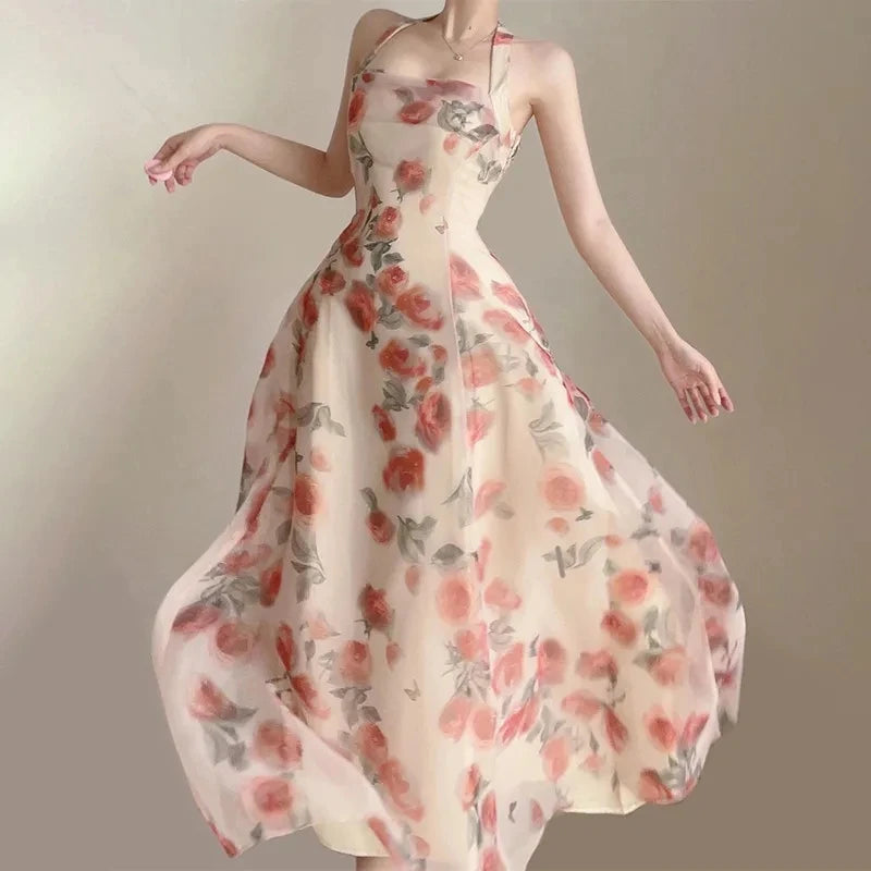 FRENCH FLORAL DRESS