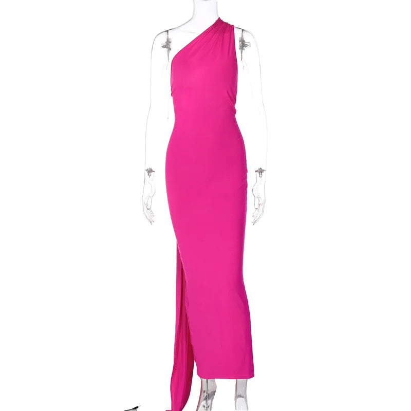 RUCHED SLIM BODYCON DRESS