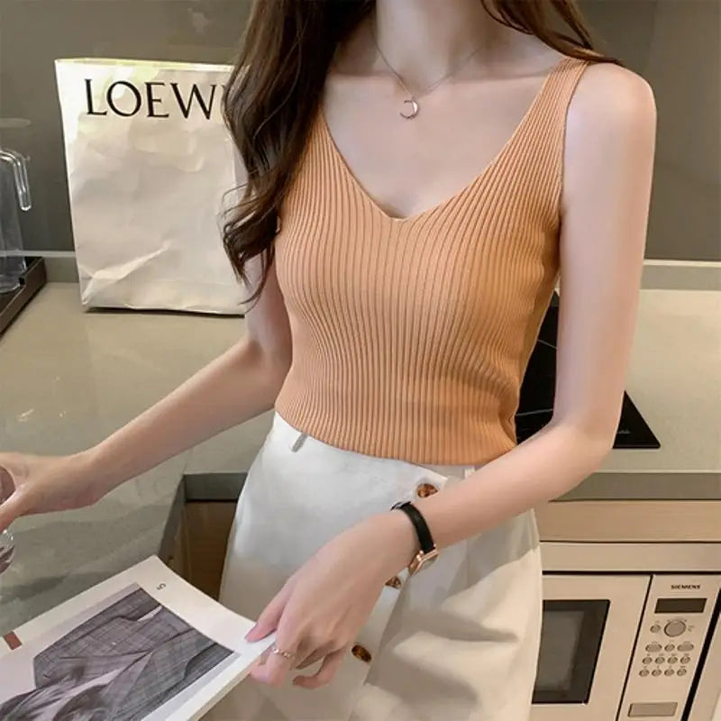 CAMIS TEES ICE SILK TANK TOP