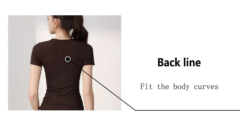 YOGA TOPS PILATES AEROBIC SPORTSWEAR BLOUSE