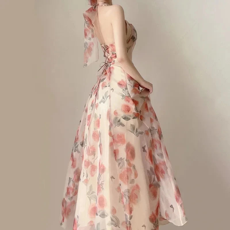 FRENCH FLORAL DRESS
