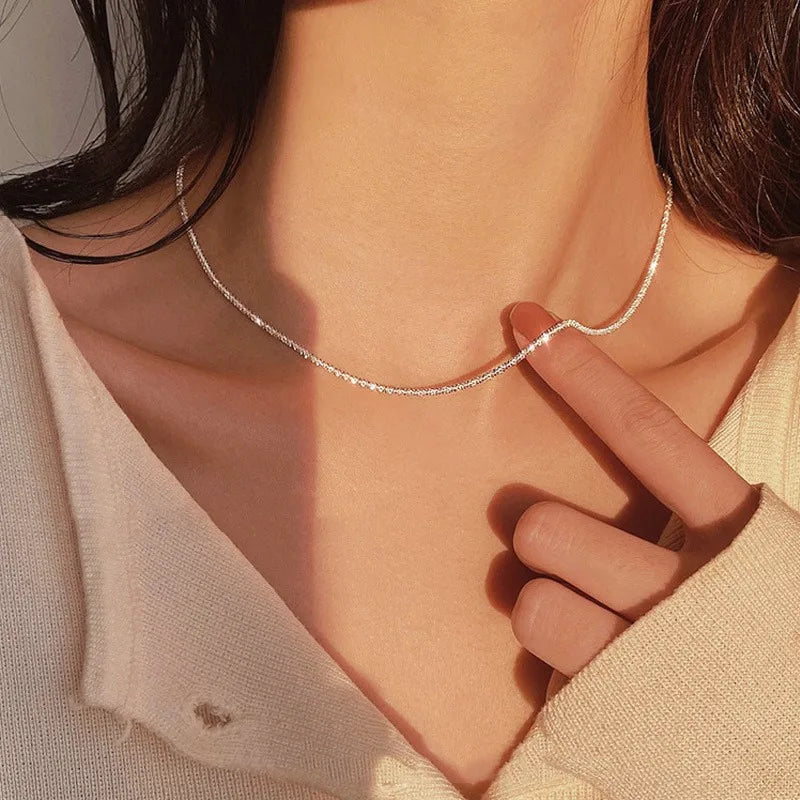 Pearl Necklaces Female Chain Choker Necklace for Women Jewelry Korean Fashion Neck Necklace 2022 Trend Girls Accessories