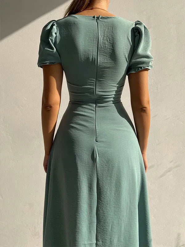 ELEGANT SLIT VESTIDOS DRESS