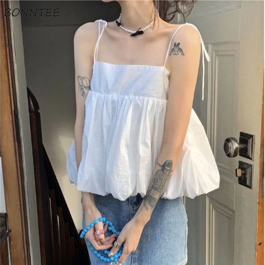 LEISURE LOVELY ALL MATCH LOOSE FROCK TYPE TOP