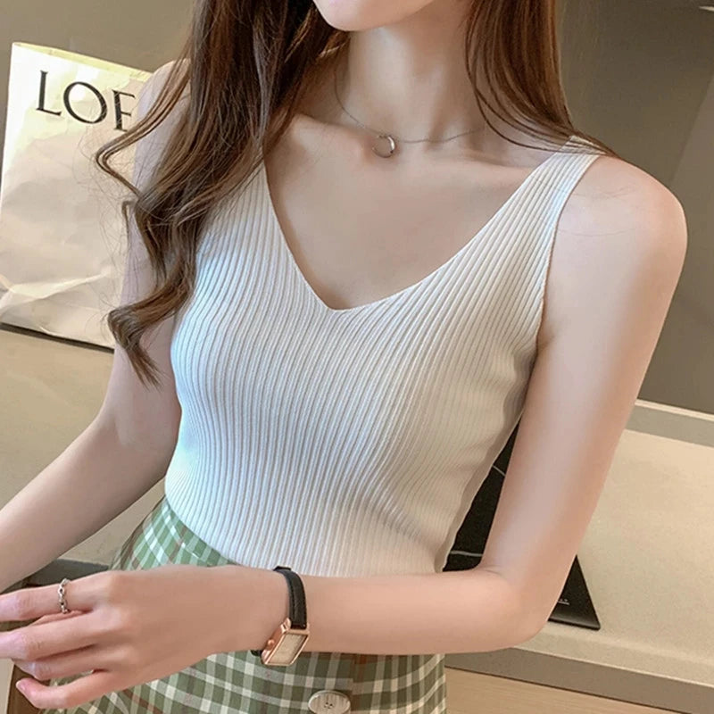 CAMIS TEES ICE SILK TANK TOP