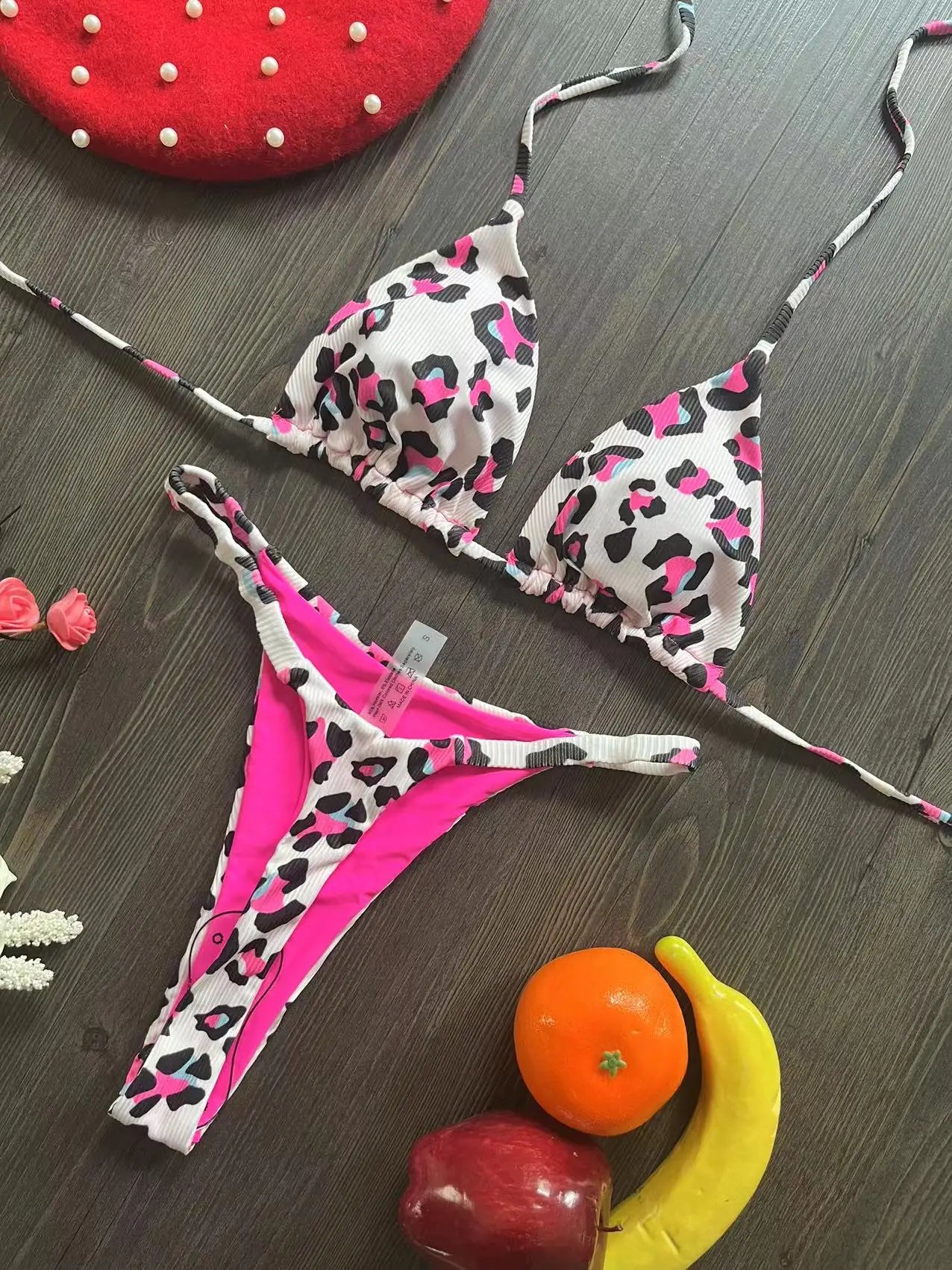 BATHING SUIT WITH FLORAL PRINTS BEACHWEAR