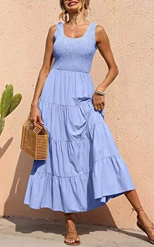 BIG SWING FLORAL LONG DRESS