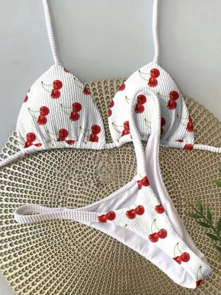 BATHING SUIT WITH FLORAL PRINTS BEACHWEAR