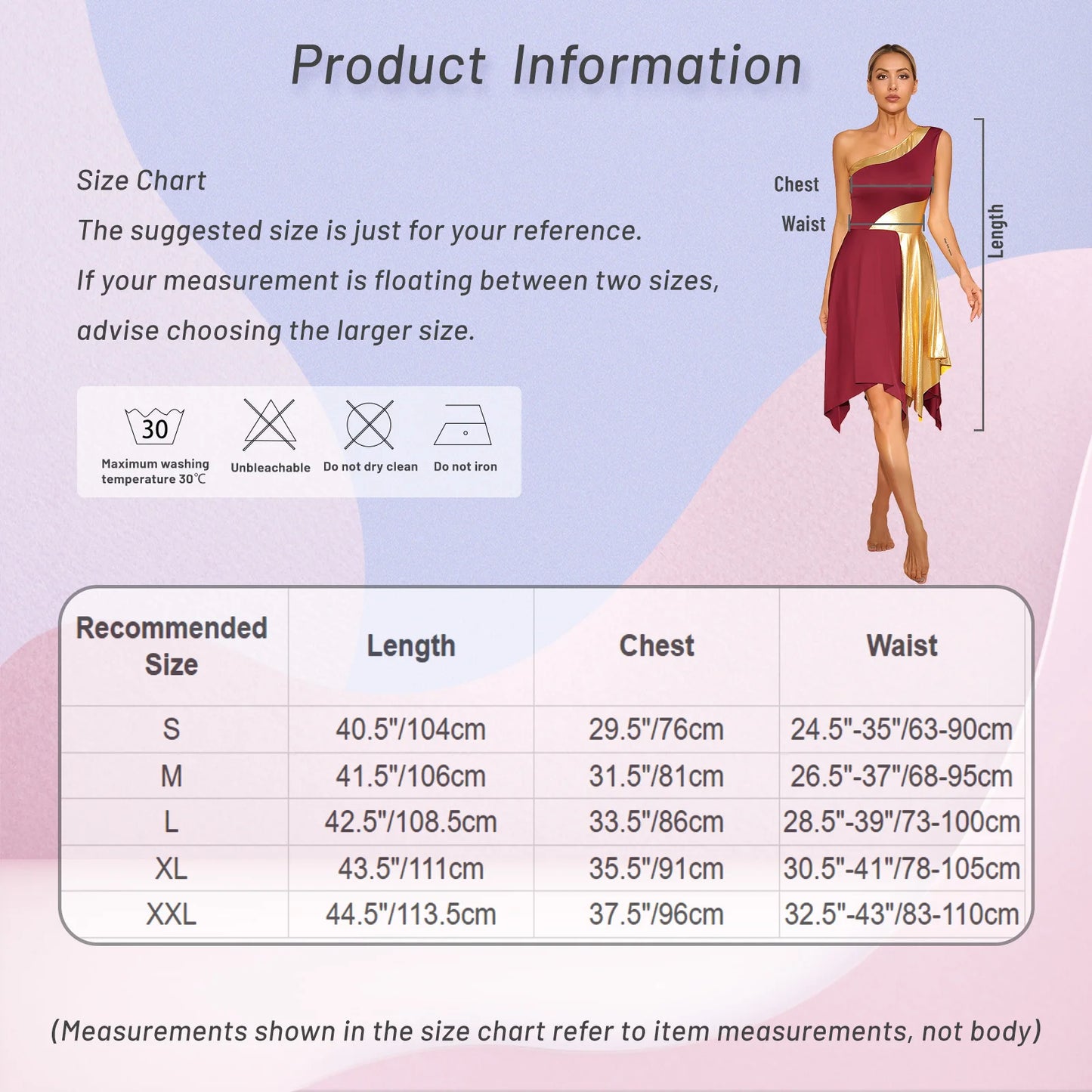 PERFORMANCE COSTUME DANCEWEAR DRESS
