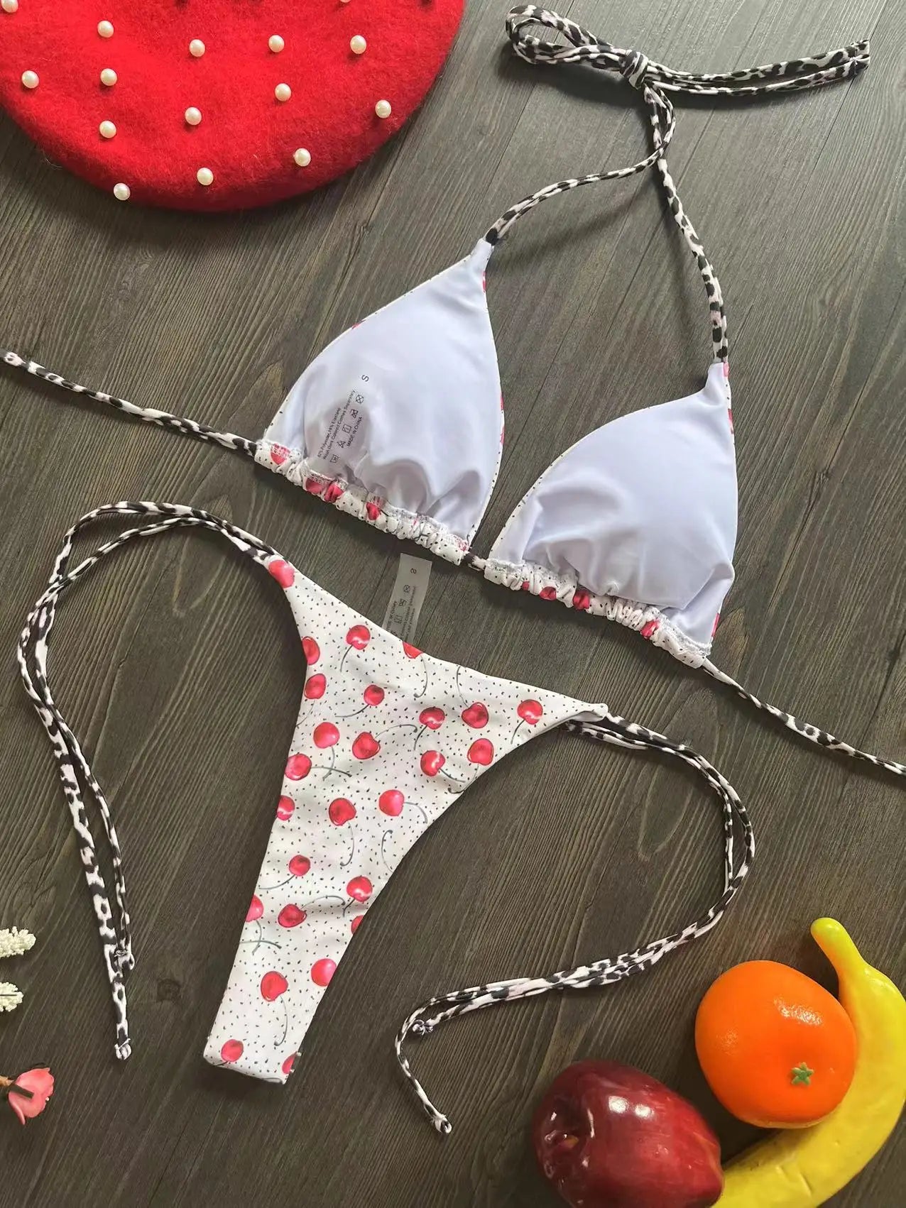 BATHING SUIT WITH FLORAL PRINTS BEACHWEAR