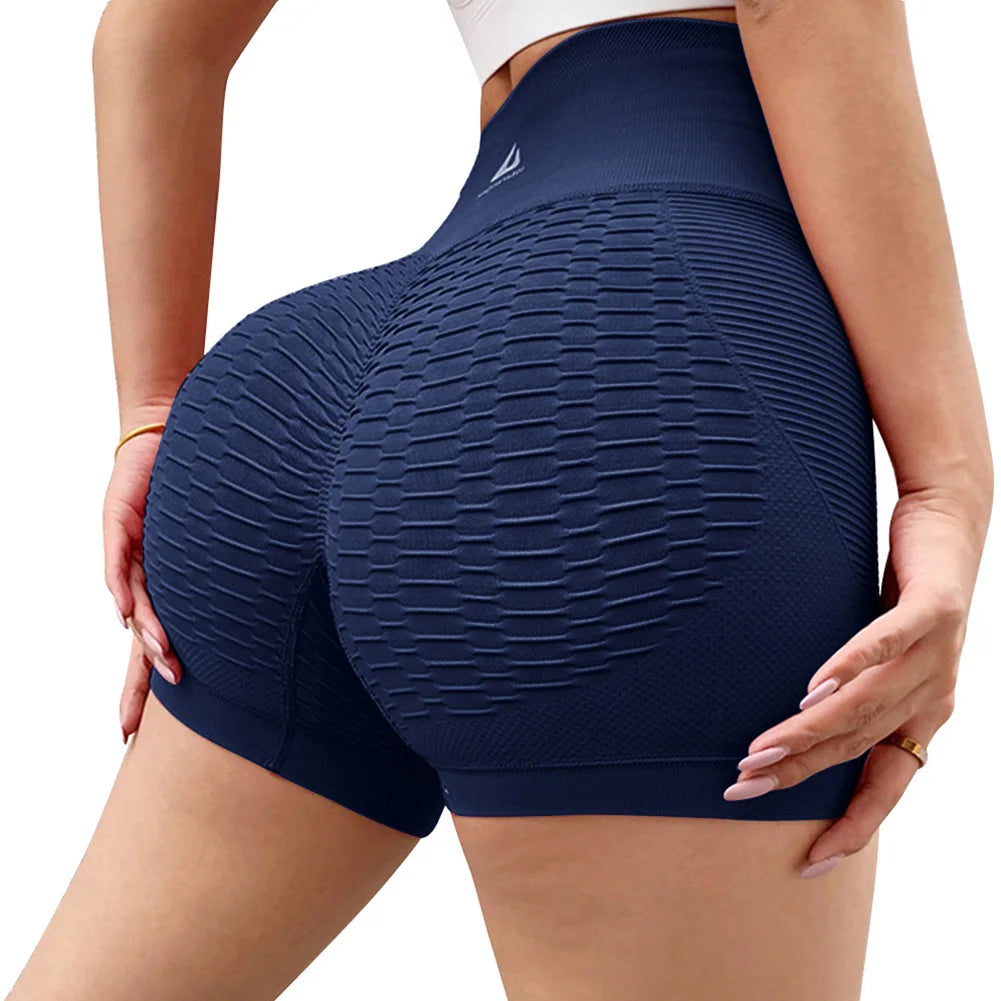 HIP LIFTING HIGH WAIST PUSH UP GYM SHORT