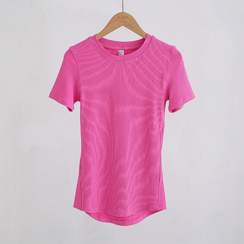 YOGA TOPS PILATES AEROBIC SPORTSWEAR BLOUSE