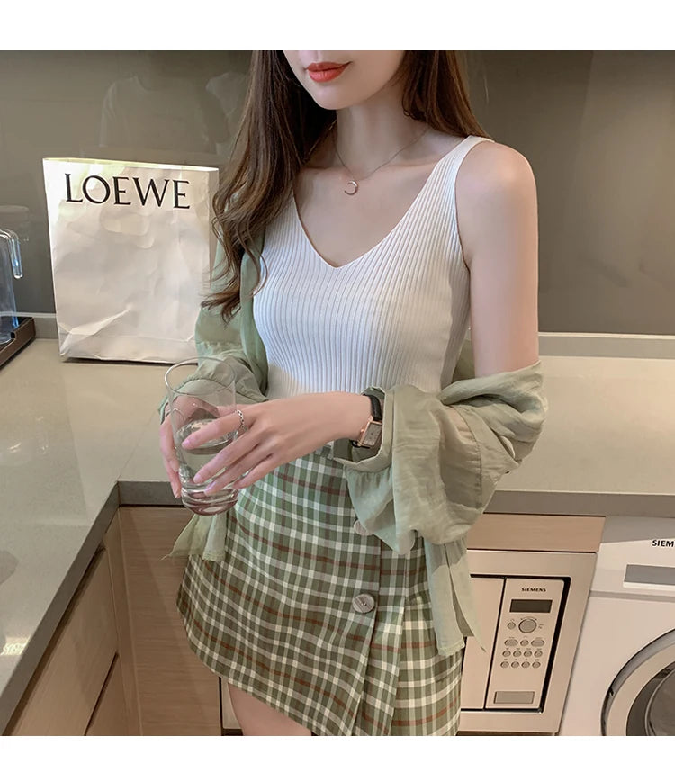 CAMIS TEES ICE SILK TANK TOP