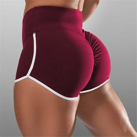 LOW WAIST STRETCHY SKINNY SLIM SHORTS