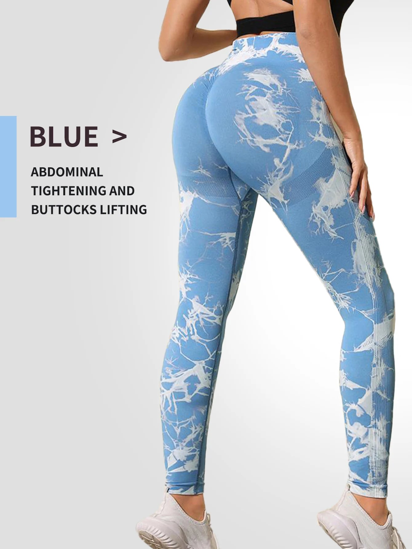 PRINTED YOGA PANT TIGHTS FOR WORKOUT GYM WEAR