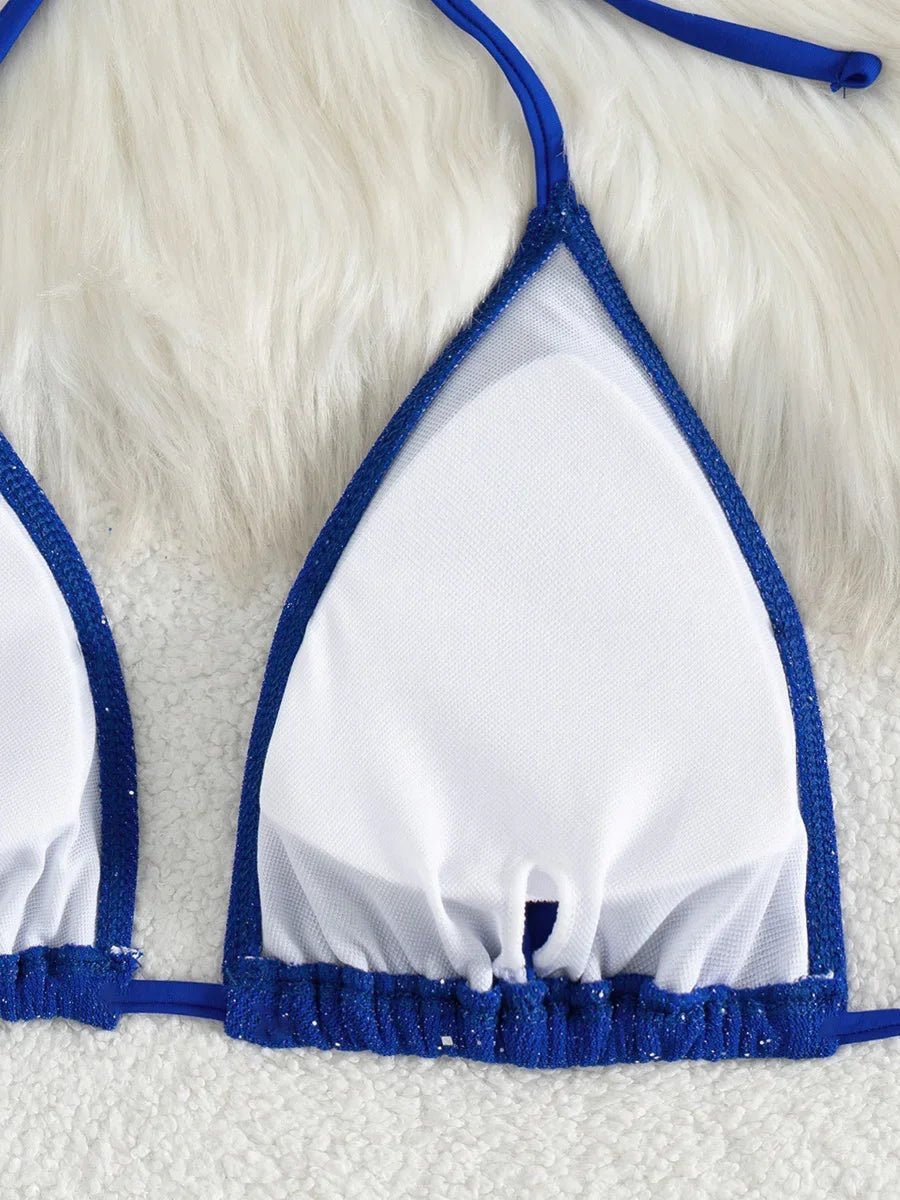TWO-PIECE HIGH CUT STRAPPY BIKINI