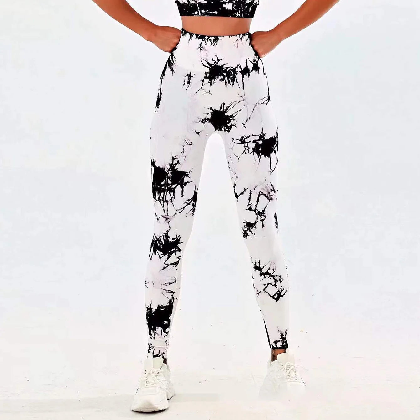PRINTED YOGA PANT TIGHTS FOR WORKOUT GYM WEAR