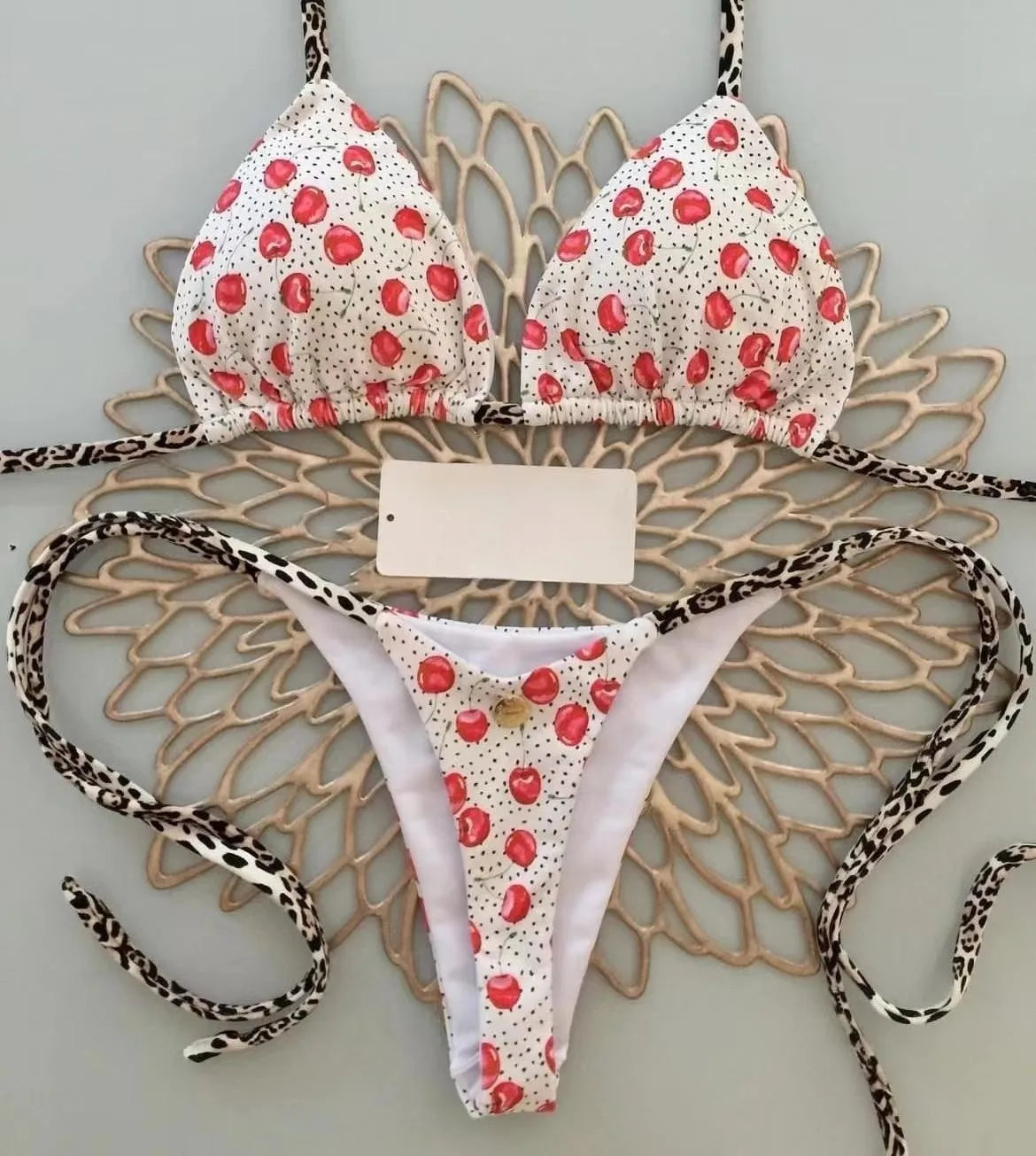 BATHING SUIT WITH FLORAL PRINTS BEACHWEAR