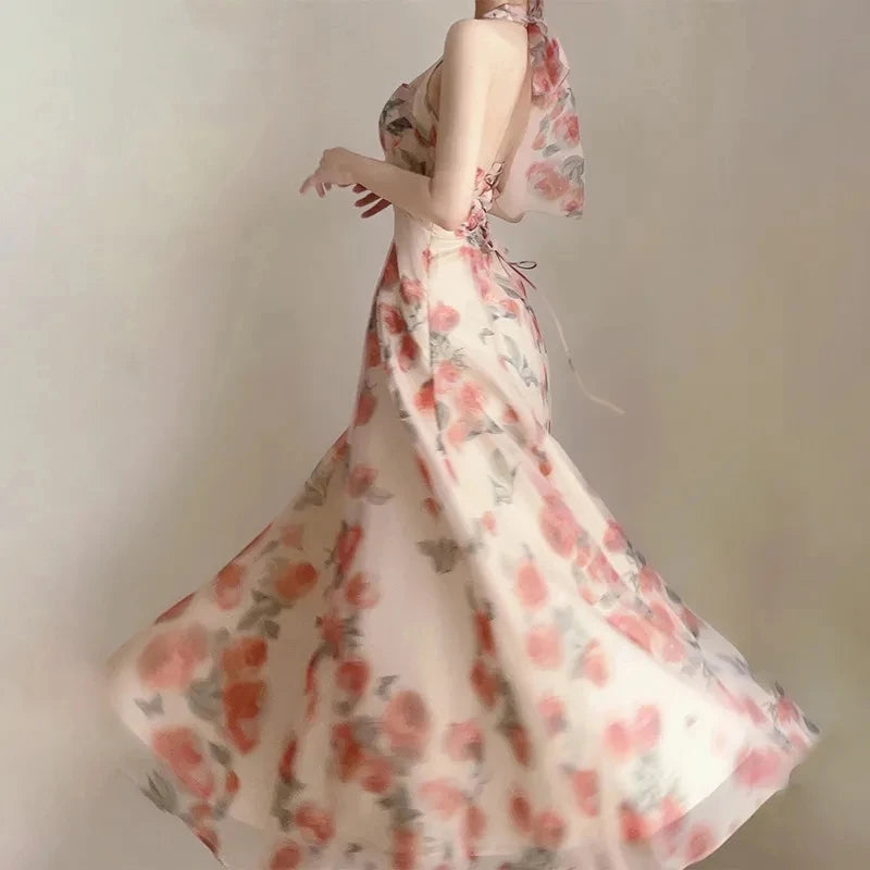 FRENCH FLORAL DRESS
