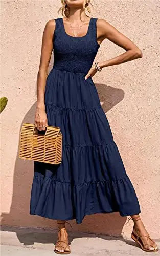 BIG SWING FLORAL LONG DRESS