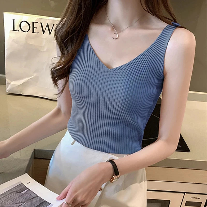 CAMIS TEES ICE SILK TANK TOP