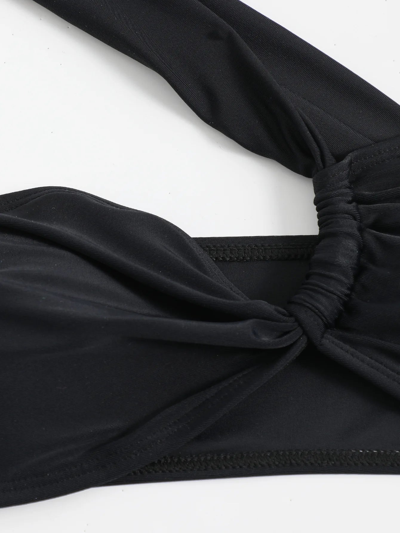 ONE SHOULDER TWO PIECE SWIMWEAR