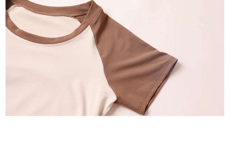 LEISURE LOOSE FITTED T-SHIRT SPORTS GYM WEARS
