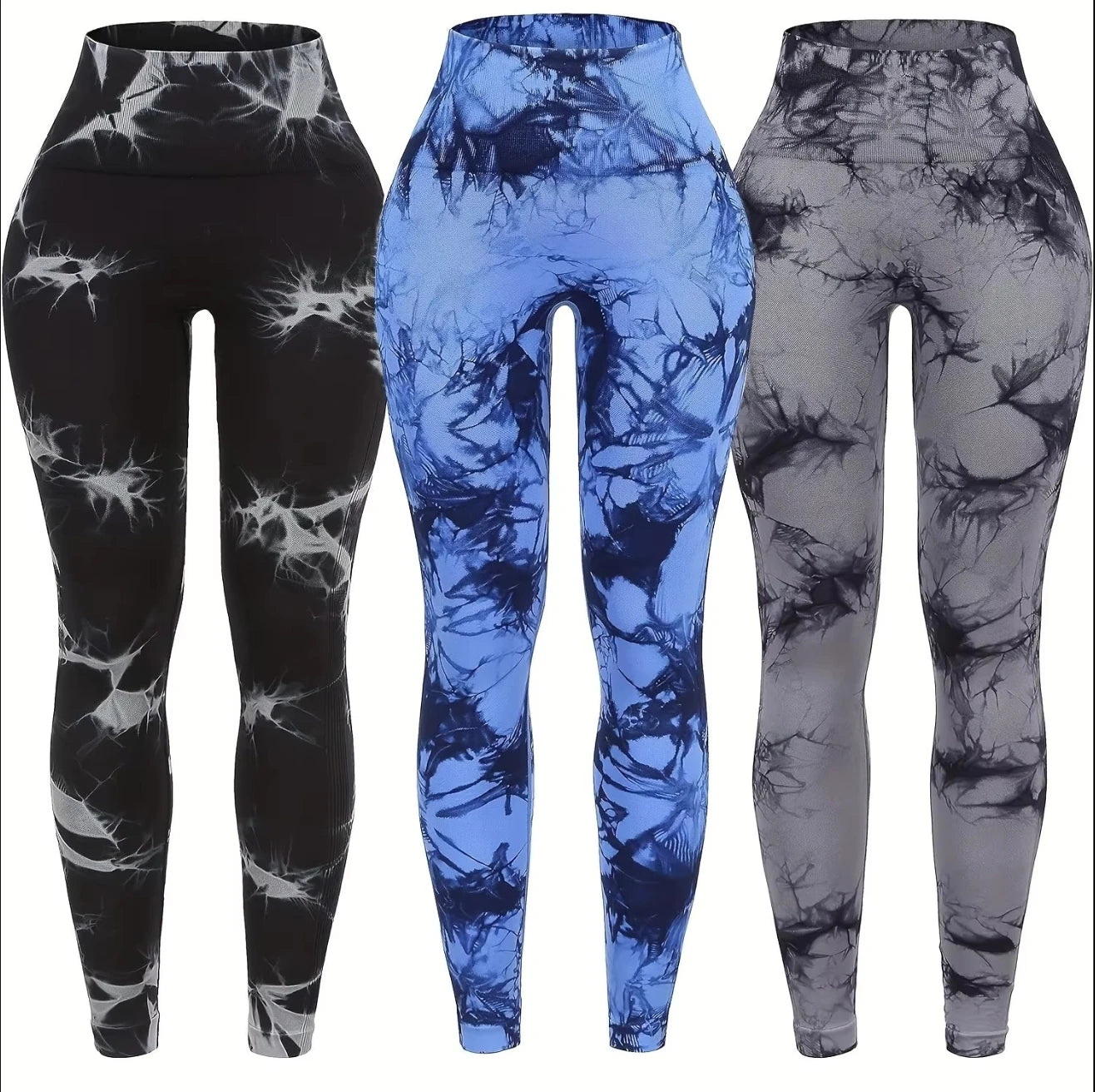 PRINTED YOGA PANT TIGHTS FOR WORKOUT GYM WEAR