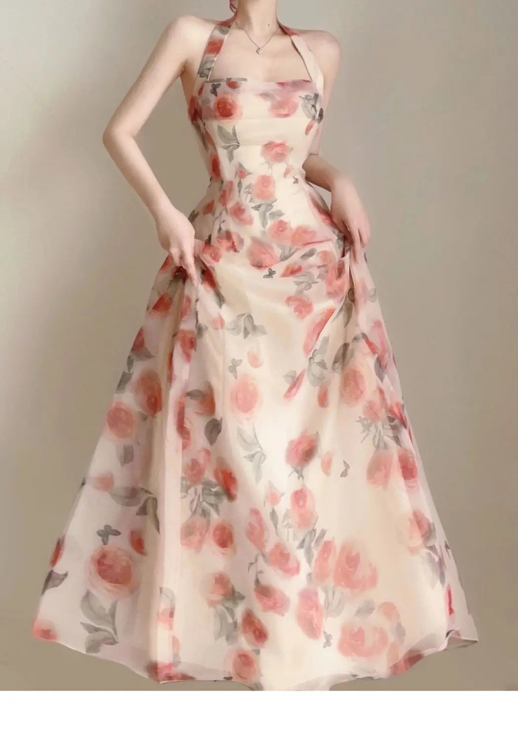 FRENCH FLORAL DRESS