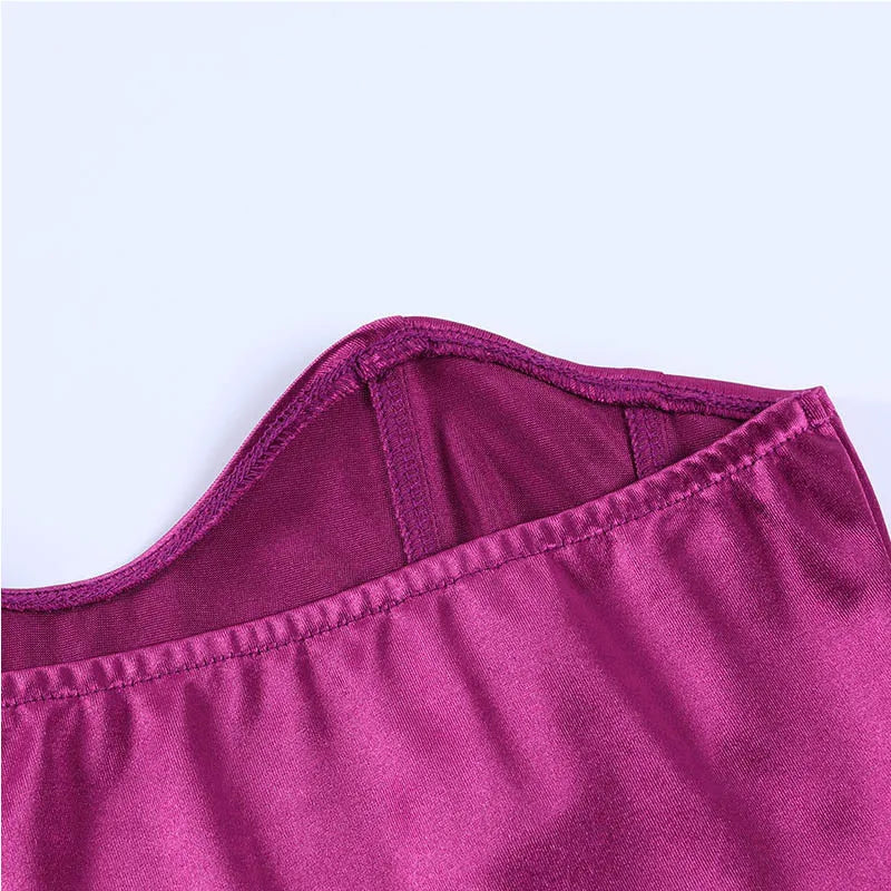 SKINNY CORSET CROPPED ELEGANT TANK TOP