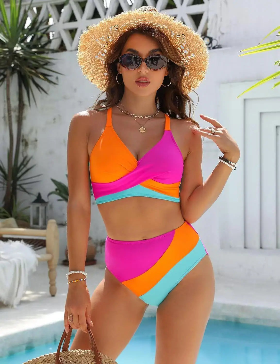 BRAZILIAN TWO PIECE BATHING SUIT BEACHWEAR