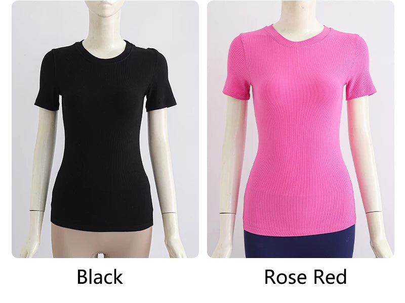 YOGA TOPS PILATES AEROBIC SPORTSWEAR BLOUSE