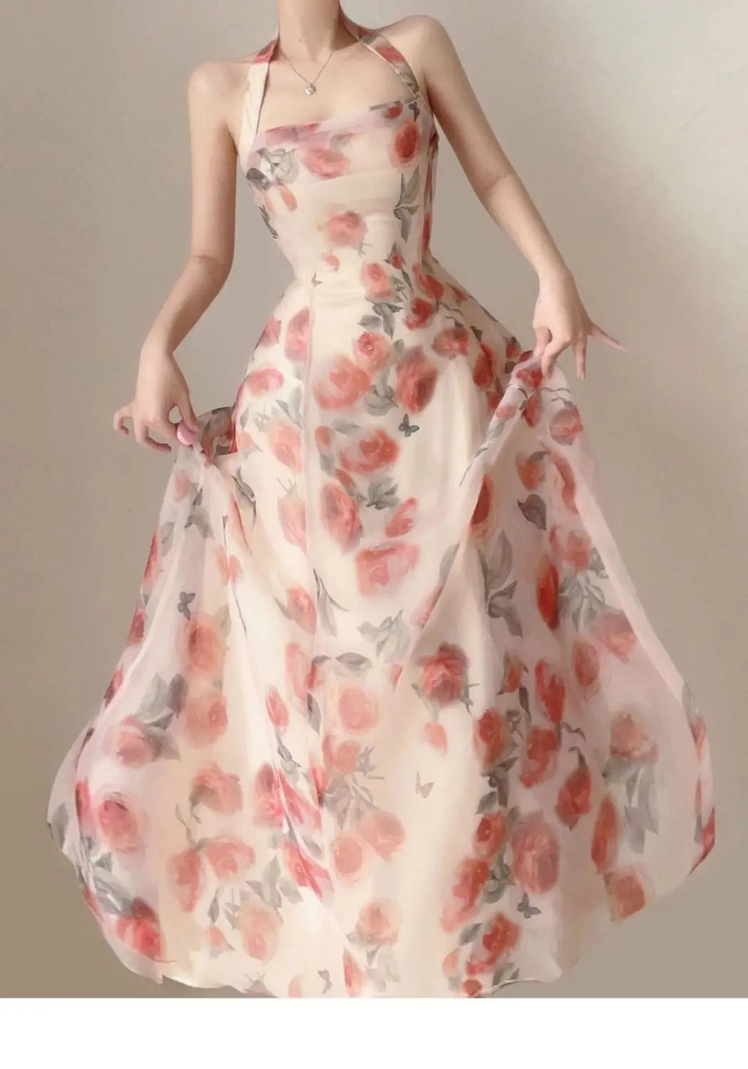 FRENCH FLORAL DRESS