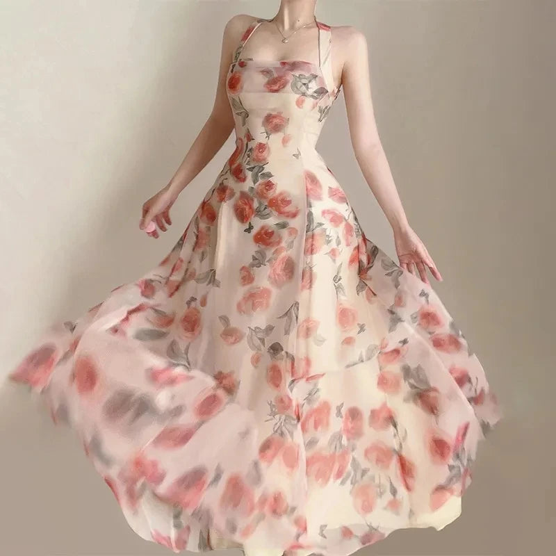 FRENCH FLORAL DRESS