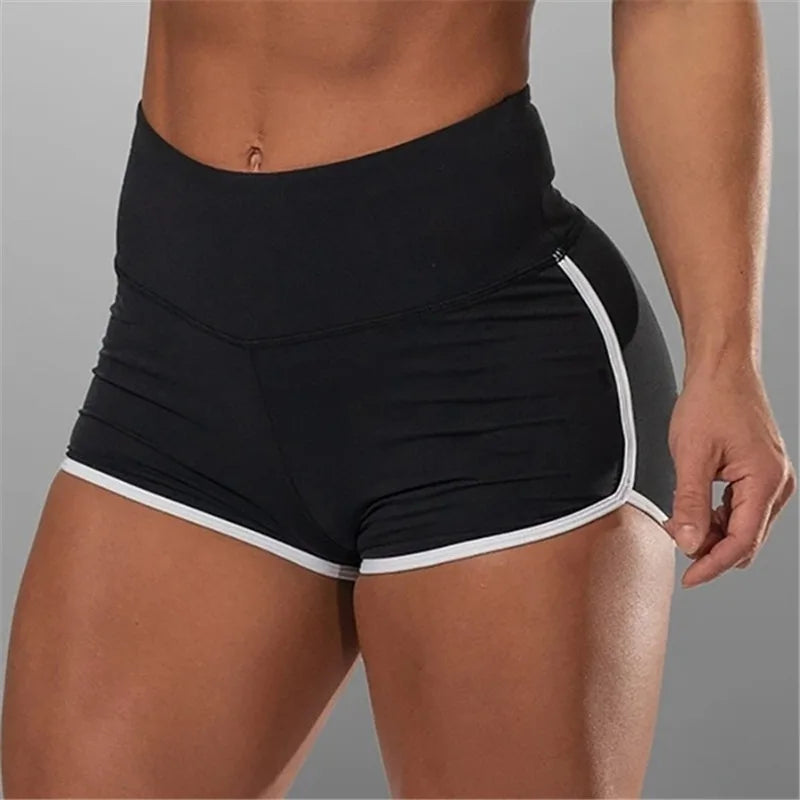 LOW WAIST STRETCHY SKINNY SLIM SHORTS